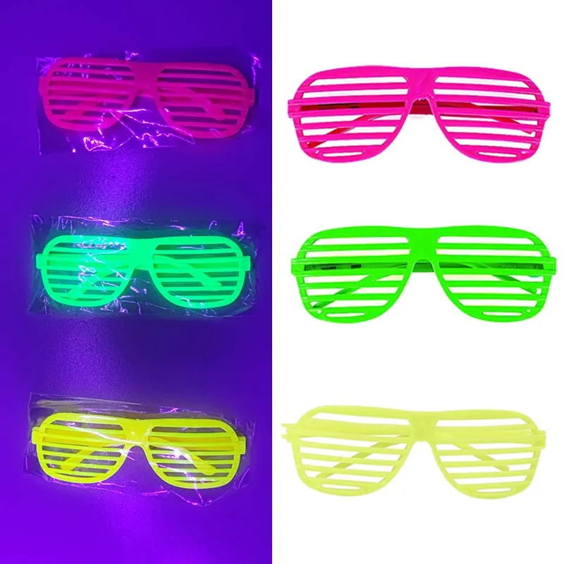 6 Pairs Neon Color Shutter Glasses of Kids Adults Shades Sunglasses Eyewear 80's 90s Party Favors Disco Dress-Up Party Supplies
6 Pairs Neon Color Shutter Glasses of Kids Adults Shades Sunglasses Eyewear 80's 90s Party Favors Disco Dress-Up Party Supplies
