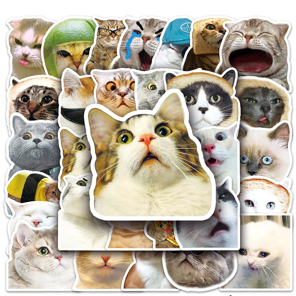 10/30/50PCS New Cat Cartoon Personality Creative Computer Suitcase Mobile Phone CarChair Decoration Waterproof Sticker Wholesale
10/30/50PCS New Cat Cartoon Personality Creative Computer Suitcase Mobile Phone CarChair Decoration Waterproof Sticker Wholesale