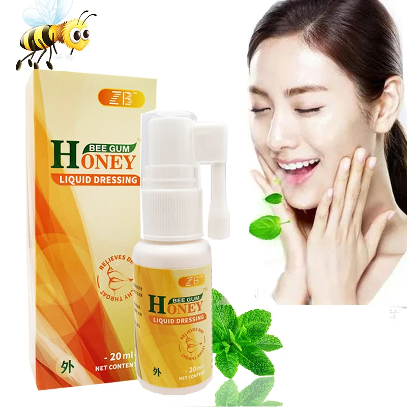 

ZB Propolis Cool Oral Ulcer Pain Relieve Spray Watermelon Antibacterial Fast Relief Sore Throat Toothache Bad Breath Mouth Wash