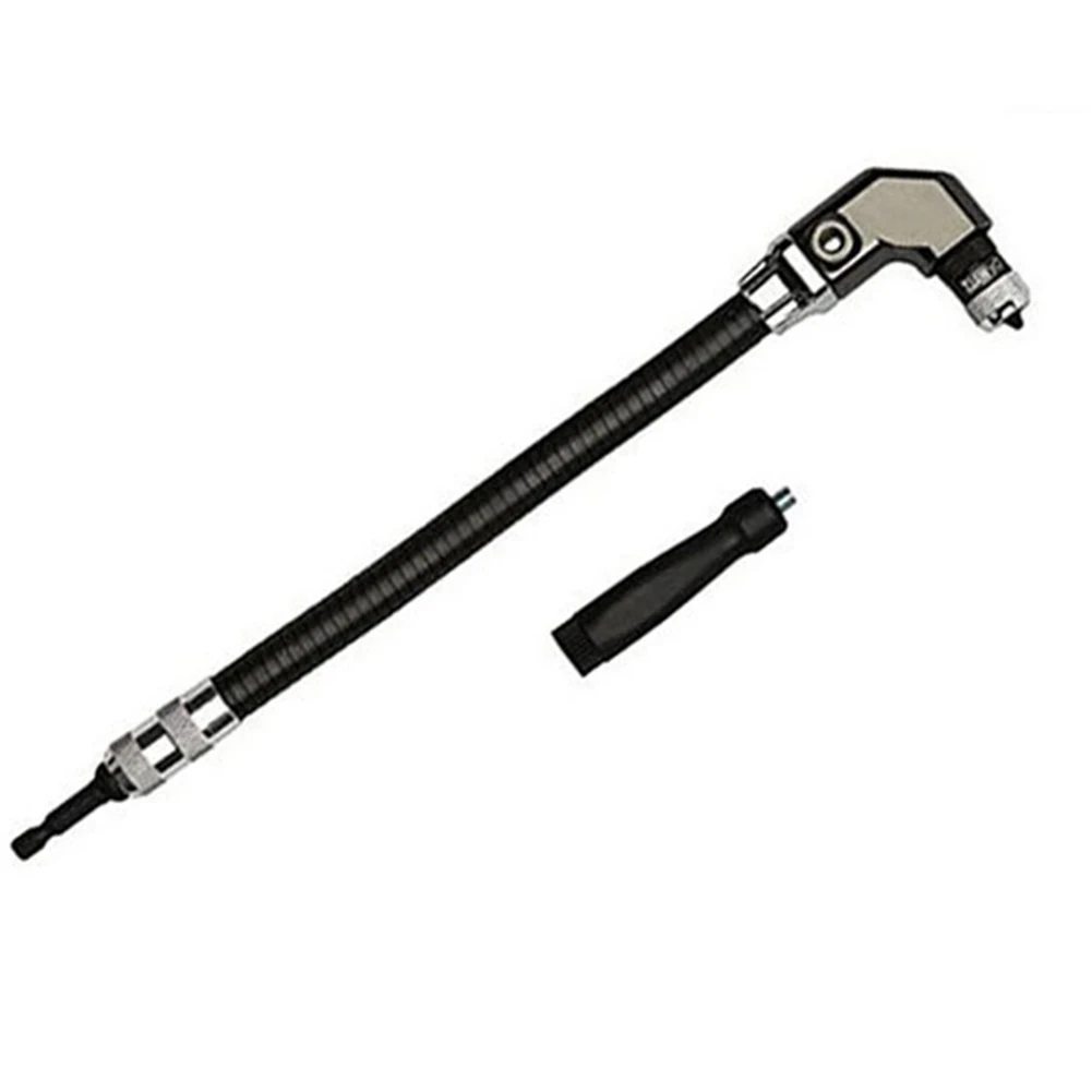 Electric Drill Bit Screwdriver Flexible Shaft Rods 90 Degree Turning Right-angle Extension Rod Woodworking Tools
Electric Drill Bit Screwdriver Flexible Shaft Rods 90 Degree Turning Right-angle Extension Rod Woodworking Tools