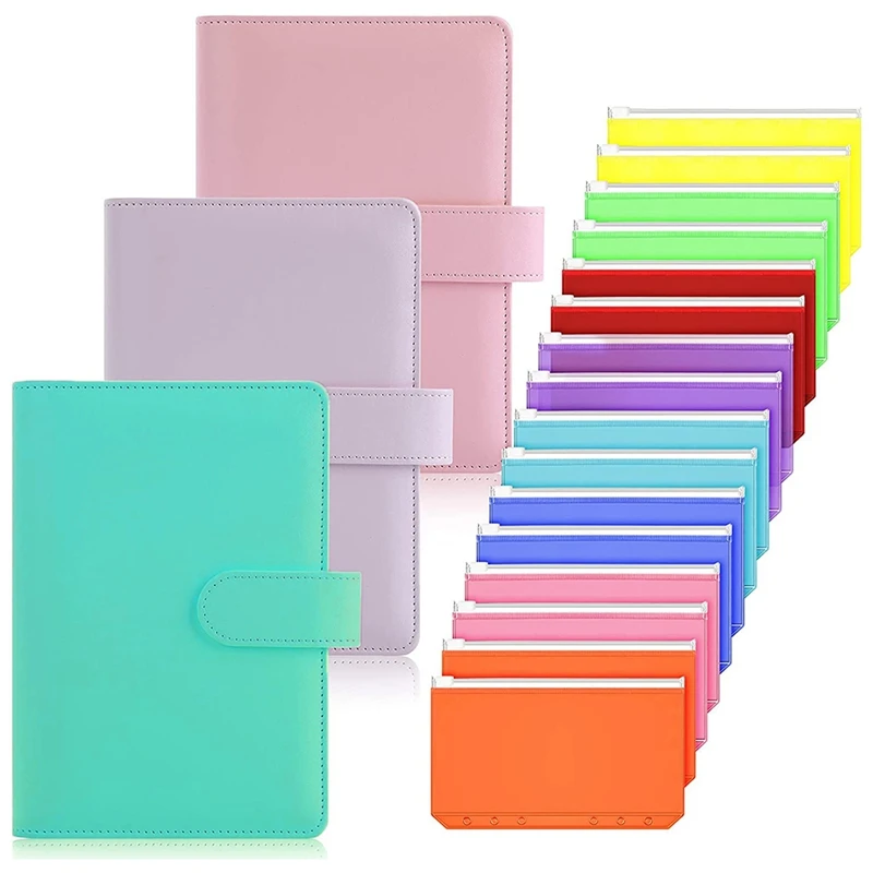 A6 Binder Cover With 24 Pieces 6 Holes Binder Zipper Pockets, Notebook Binder Budget Planner For Office School
A6 Binder Cover With 24 Pieces 6 Holes Binder Zipper Pockets, Notebook Binder Budget Planner For Office School