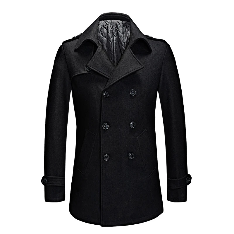 Fashion Pea Coat Men 2022 Spring Autumn Winter Double Breasted Casual Long Woolen Coats Mens Overcoat Male Peacoat
Fashion Pea Coat Men 2022 Spring Autumn Winter Double Breasted Casual Long Woolen Coats Mens Overcoat Male Peacoat