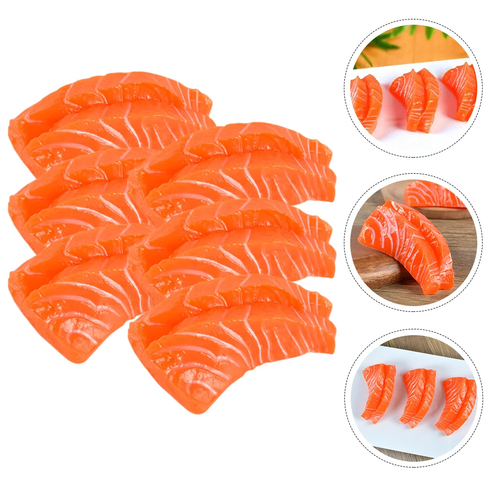 Salmon Model Fake Toy Artificial Meat Lifelike Display Prop Simulation Play Models Photo Faux Kitchen Sample Props Pretend
Salmon Model Fake Toy Artificial Meat Lifelike Display Prop Simulation Play Models Photo Faux Kitchen Sample Props Pretend