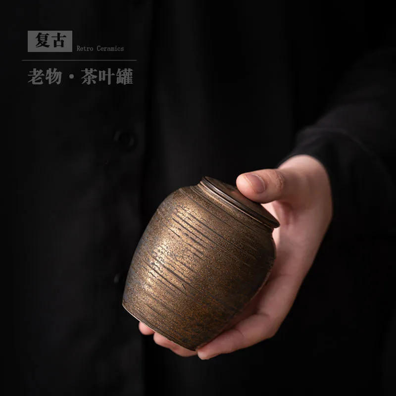 Ceramic Tea Jar Small Mini Porcelain Cans Moisture-Proof Portable Sealed Cans Stoneware Storage Jar Household Tea Packaging
Ceramic Tea Jar Small Mini Porcelain Cans Moisture-Proof Portable Sealed Cans Stoneware Storage Jar Household Tea Packaging