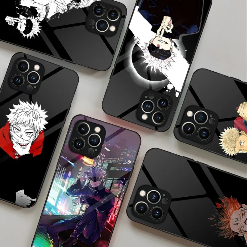 Чехол для телефона с аниме juютсу Kaisen для IPhone 14 Pro 11 13 12 Mini X XR XS Max 8 7 6 Plus SE 2020, стеклянный чехол
Чехол для телефона с аниме juютсу Kaisen для IPhone 14 Pro 11 13 12 Mini X XR XS Max 8 7 6 Plus SE 2020, стеклянный чехол