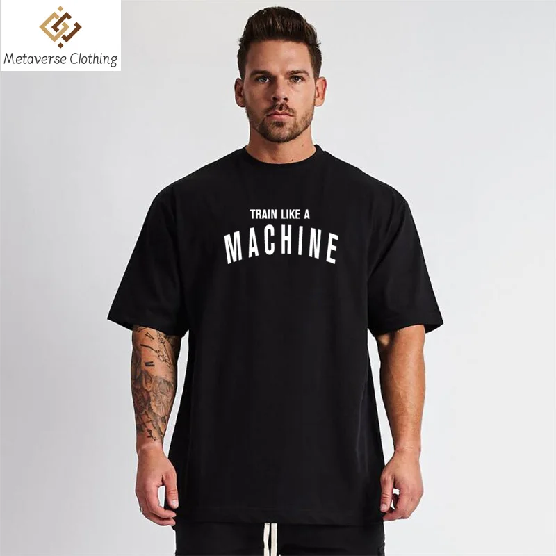 Fitness Men Casual Fashion Loose Oversized T-shirt Short Sleeve Cotton Summer Workout Cool Feeling Breathable Print Clothing
Fitness Men Casual Fashion Loose Oversized T-shirt Short Sleeve Cotton Summer Workout Cool Feeling Breathable Print Clothing