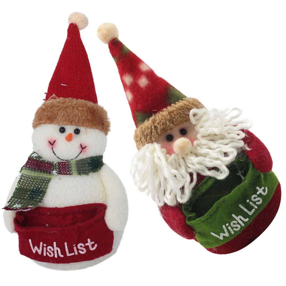 2pcs Xmas Santa Claus Snowman Ornament Christmas Desktop Decorations Party Decor
2pcs Xmas Santa Claus Snowman Ornament Christmas Desktop Decorations Party Decor