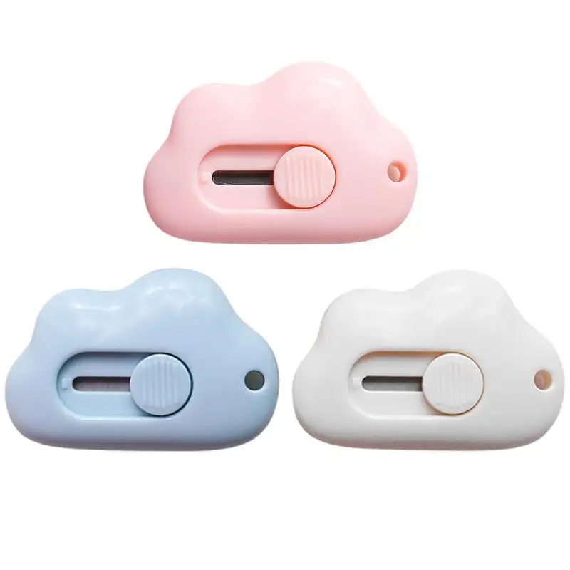Mini Cute Cloud Color Portable Utility Paper Cutter Box Wrapping Cutting Letter Opener School Office Stationery Supplies
Mini Cute Cloud Color Portable Utility Paper Cutter Box Wrapping Cutting Letter Opener School Office Stationery Supplies