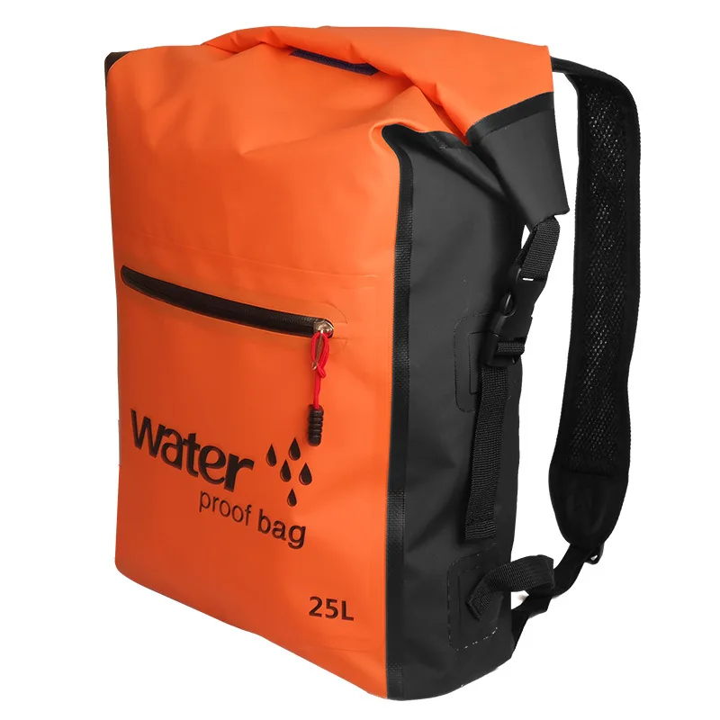 

PVC 25L Outdoor Waterproof Dry Bag Backpack Swimming Bags Sack Storage for Travelling Rafting Boating Kayaking Diving