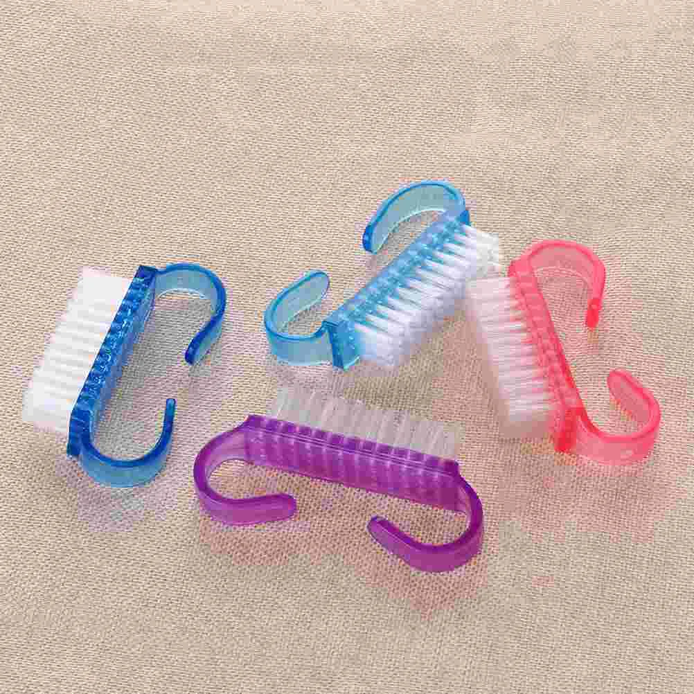 Nail Brush Fingernail Brushes Scrub Cleaner Cleaning Finger Handled Manicure Scrubbing Polish Toe Scrubber Hand Pedicure
Nail Brush Fingernail Brushes Scrub Cleaner Cleaning Finger Handled Manicure Scrubbing Polish Toe Scrubber Hand Pedicure