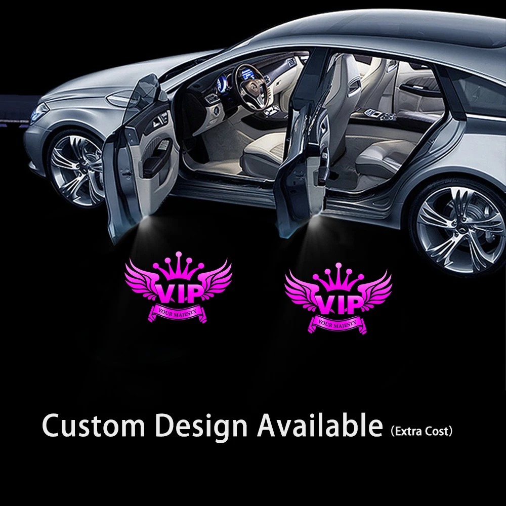 Afarnova Customized Pink VIP logo Car LED Laser Projector Ghost Shadow Light Door Welcome Light Ground Courtesy Lamp x 2
Afarnova Customized Pink VIP logo Car LED Laser Projector Ghost Shadow Light Door Welcome Light Ground Courtesy Lamp x 2