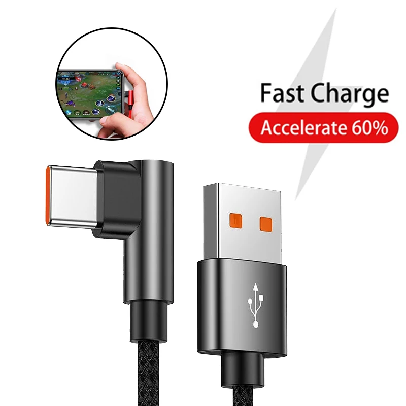 New 6A 90 Degree Elbow Type-C Gaming Data Cable For Ipad/Samsung/Xiaomi/Huawei/VIVO/OPPO Mobile Phone 1M Fast Charging Cord
New 6A 90 Degree Elbow Type-C Gaming Data Cable For Ipad/Samsung/Xiaomi/Huawei/VIVO/OPPO Mobile Phone 1M Fast Charging Cord