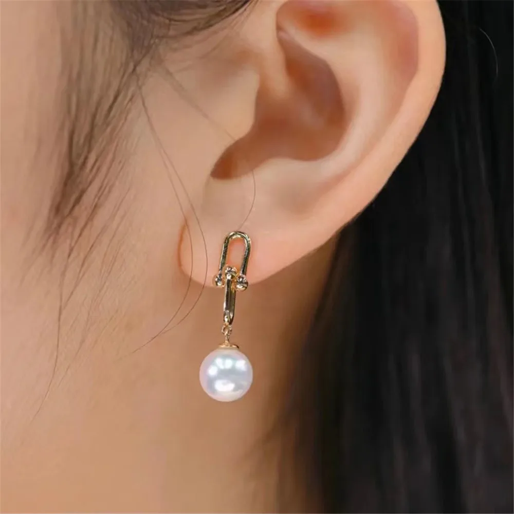 S925 Sterling Silver Pearl Beads Stud Earrings Setting Base Diy Jewelry Making Findings&Components
S925 Sterling Silver Pearl Beads Stud Earrings Setting Base Diy Jewelry Making Findings&Components