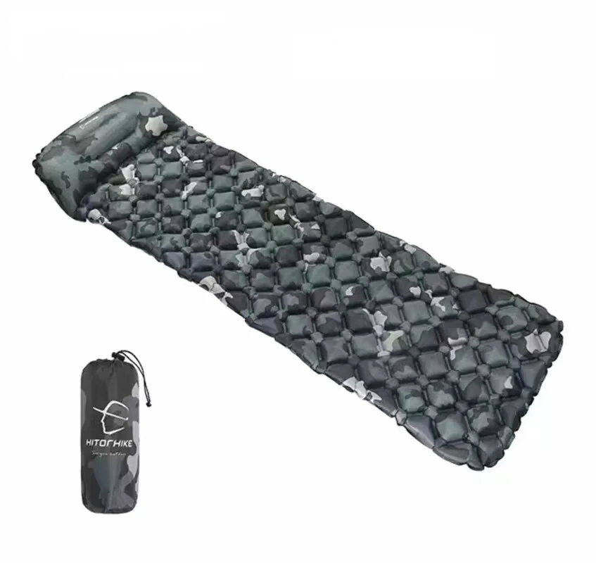 Outdoor Sleeping Pad Camping Inflatable Mattress with Pillows Travel Mat Folding Bed Ultralight Air Cushion Hiking Trekking New
Outdoor Sleeping Pad Camping Inflatable Mattress with Pillows Travel Mat Folding Bed Ultralight Air Cushion Hiking Trekking New