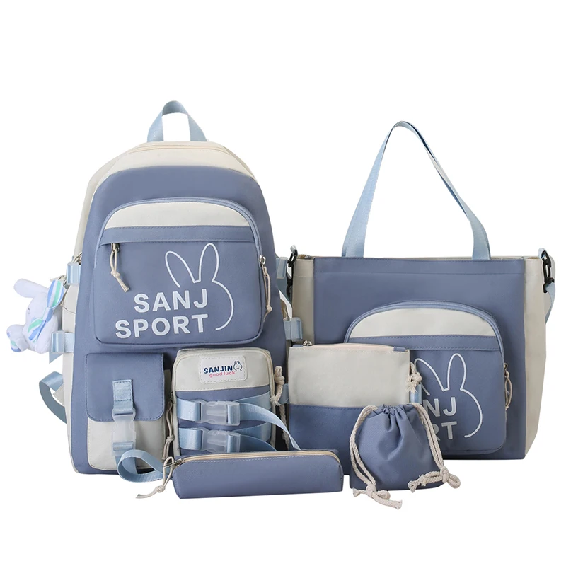 2023 Ladies Fashion Nylon New Multi Pocket Large Capacity Student Schoolbag Casual Girls Travel Preppy Style Shoulders Backpack
2023 Ladies Fashion Nylon New Multi Pocket Large Capacity Student Schoolbag Casual Girls Travel Preppy Style Shoulders Backpack