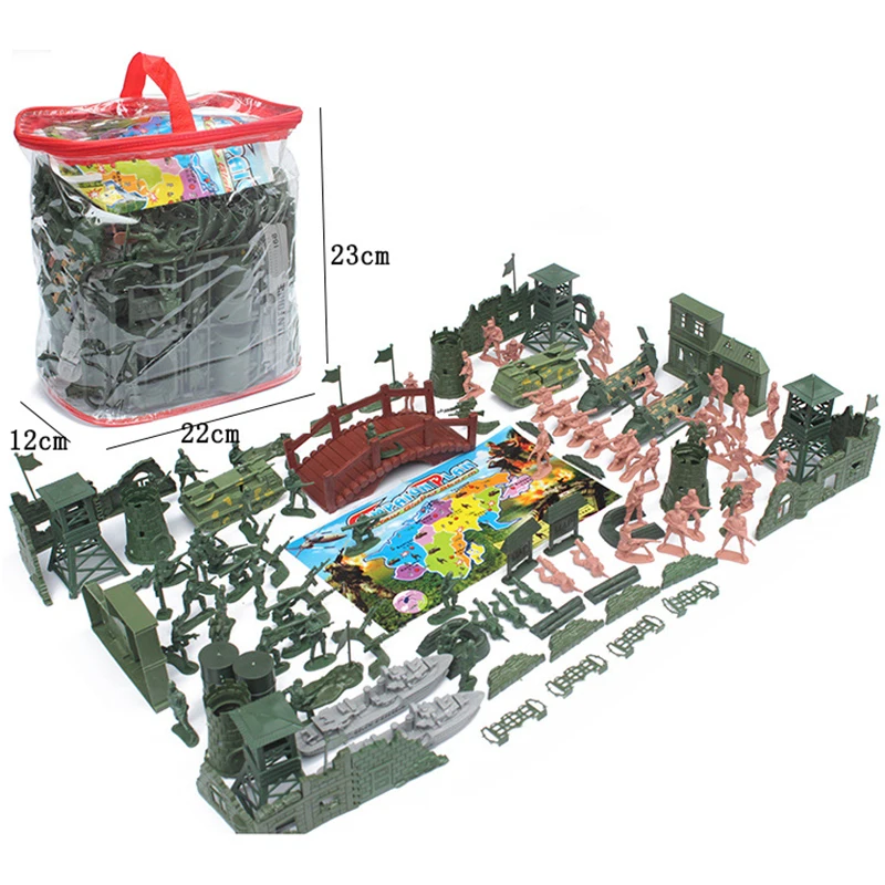 World War II Military Toy Soldier Model 130 Pieces 4cm Specially Prepared For Children Of Military Hobby Children Gift Packages 
World War II Military Toy Soldier Model 130 Pieces 4cm Specially Prepared For Children Of Military Hobby Children Gift Packages