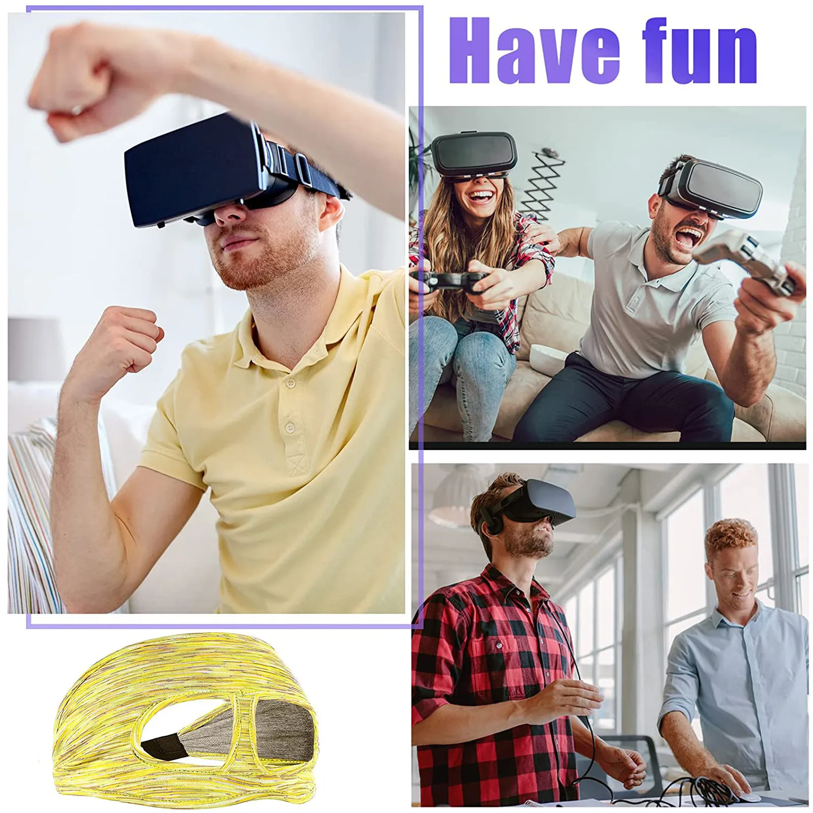 VR Eye Shield Cover Breathable Sweatbands Virtual Reality Headsets AccessoriesCell Phone Eyes Shield Face Cover For VR Workouts
VR Eye Shield Cover Breathable Sweatbands Virtual Reality Headsets AccessoriesCell Phone Eyes Shield Face Cover For VR Workouts