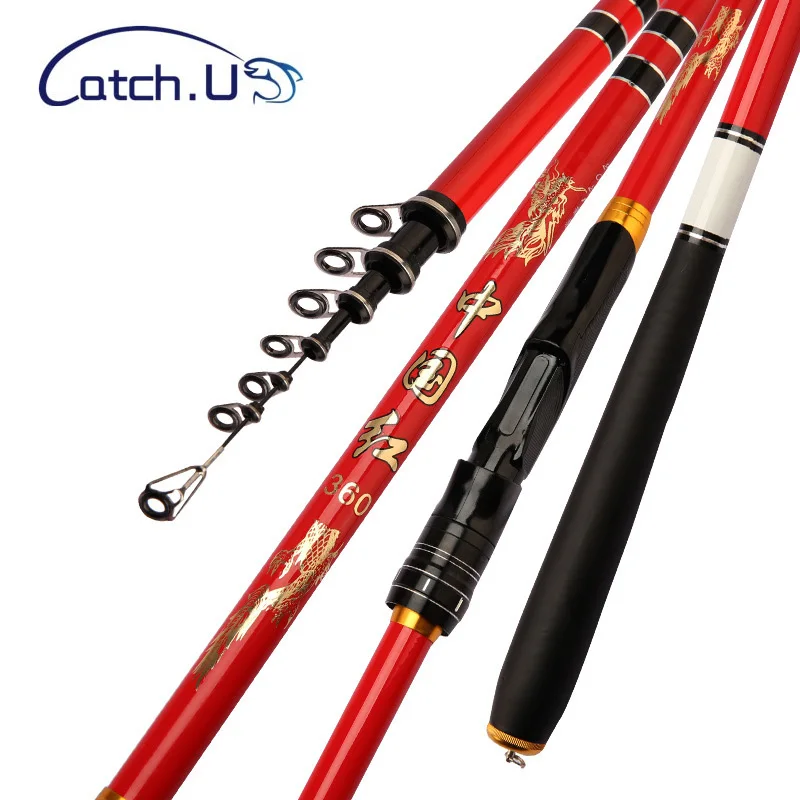 Telescopic Fishing Rod Carbon Fiber Spinning Fishing Pole 2.7M 3.0M 3.6M 3.9M 4.5M Ocean Rock Fishing Rods for Ocean Rock /Boat
Telescopic Fishing Rod Carbon Fiber Spinning Fishing Pole 2.7M 3.0M 3.6M 3.9M 4.5M Ocean Rock Fishing Rods for Ocean Rock /Boat