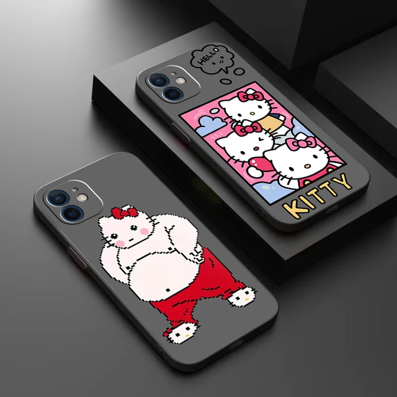 Hello Kitty Phone Case For Funda iPhone 13 12 11 Pro Max Mini X XR XS Max 6 6s 7 8 Plus Celular Back Carcasa Soft Etui
Hello Kitty Phone Case For Funda iPhone 13 12 11 Pro Max Mini X XR XS Max 6 6s 7 8 Plus Celular Back Carcasa Soft Etui