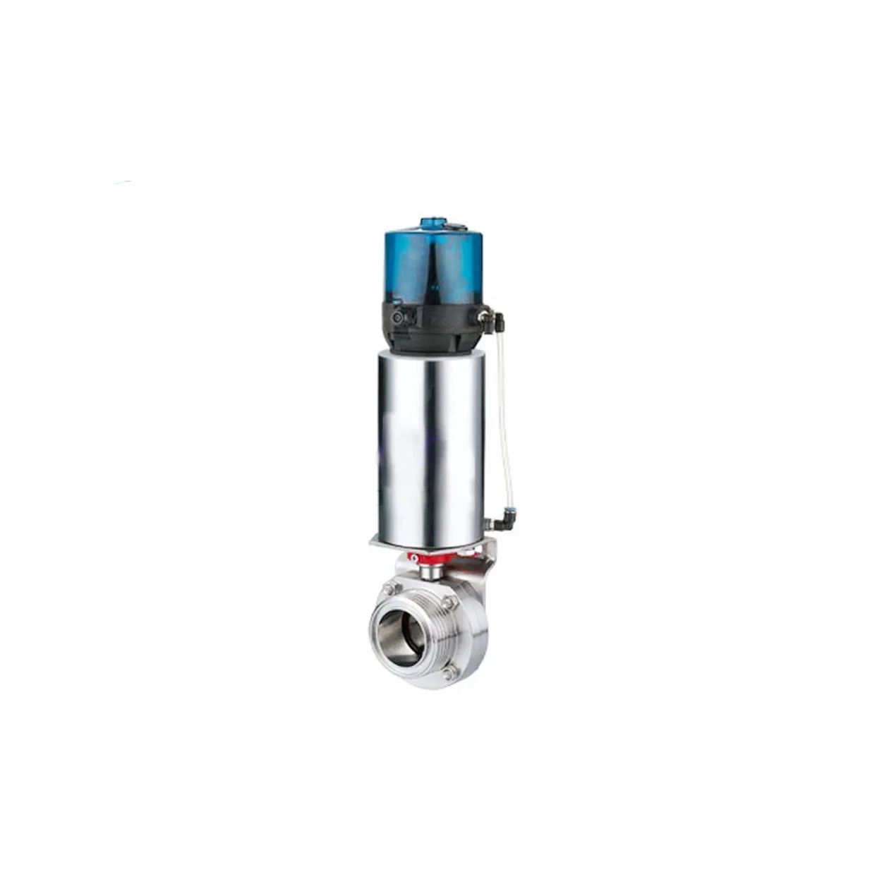 Hygienic Pneumatic Sanitary Stainless Steel Butterfly Valve With Intelligent Automation Control Unit
Hygienic Pneumatic Sanitary Stainless Steel Butterfly Valve With Intelligent Automation Control Unit