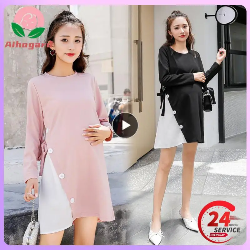 Dress For Pregnant Women New Cotton Bodysuit Loose Mid-length Elegant Dress For Pregnant Women And Nursing Maternity Dress Cloth
Dress For Pregnant Women New Cotton Bodysuit Loose Mid-length Elegant Dress For Pregnant Women And Nursing Maternity Dress Cloth