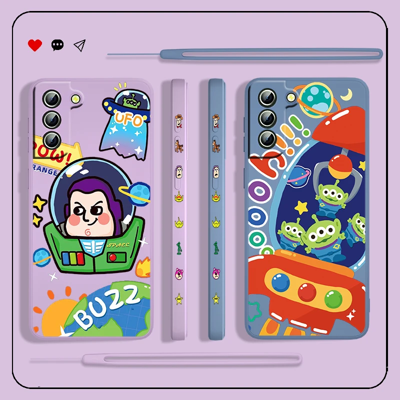 Disney Toy Story Cute Buzz Case For Samsung Galaxy S22 S21 S20 S10 Note 20 10 Ultra Plus Pro FE Lite Liquid Left Rope Phone Capa
Disney Toy Story Cute Buzz Case For Samsung Galaxy S22 S21 S20 S10 Note 20 10 Ultra Plus Pro FE Lite Liquid Left Rope Phone Capa
