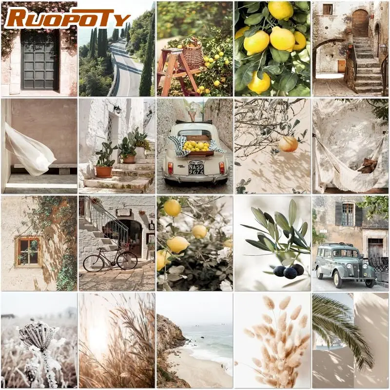 RUOPOTY Diy Diamond Painting Daily Street Pictures Of Rhinestones Diamond Embroidery Cross Stitch Needlework Decor
RUOPOTY Diy Diamond Painting Daily Street Pictures Of Rhinestones Diamond Embroidery Cross Stitch Needlework Decor