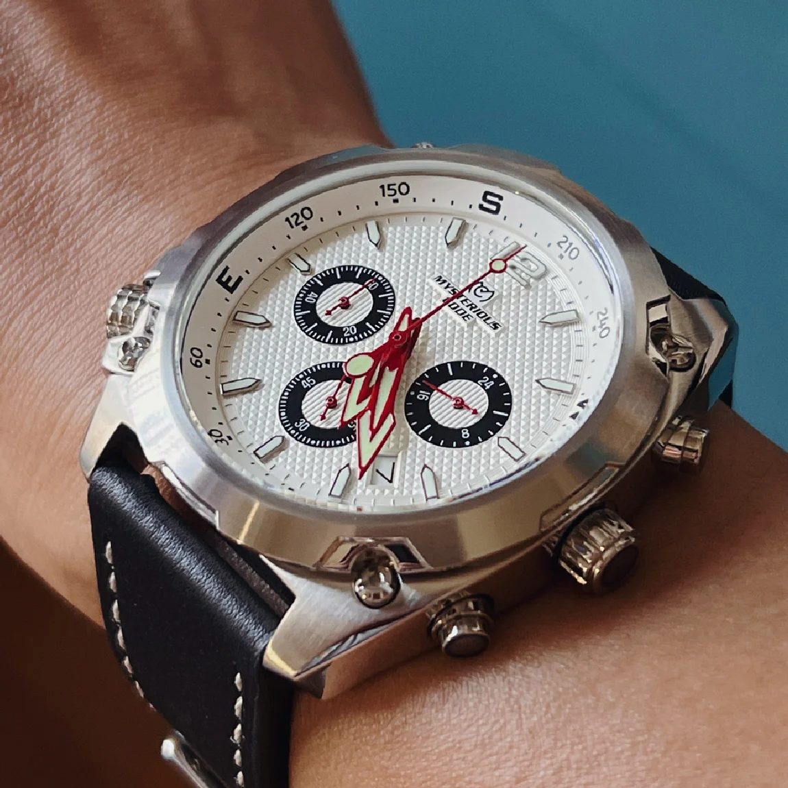 Sports Chronograph Watch Men VK67 Quartz Wristwatches 45mm Military Chrono Watches Male Luxury Luminous Clocks Mysterious Code
Sports Chronograph Watch Men VK67 Quartz Wristwatches 45mm Military Chrono Watches Male Luxury Luminous Clocks Mysterious Code