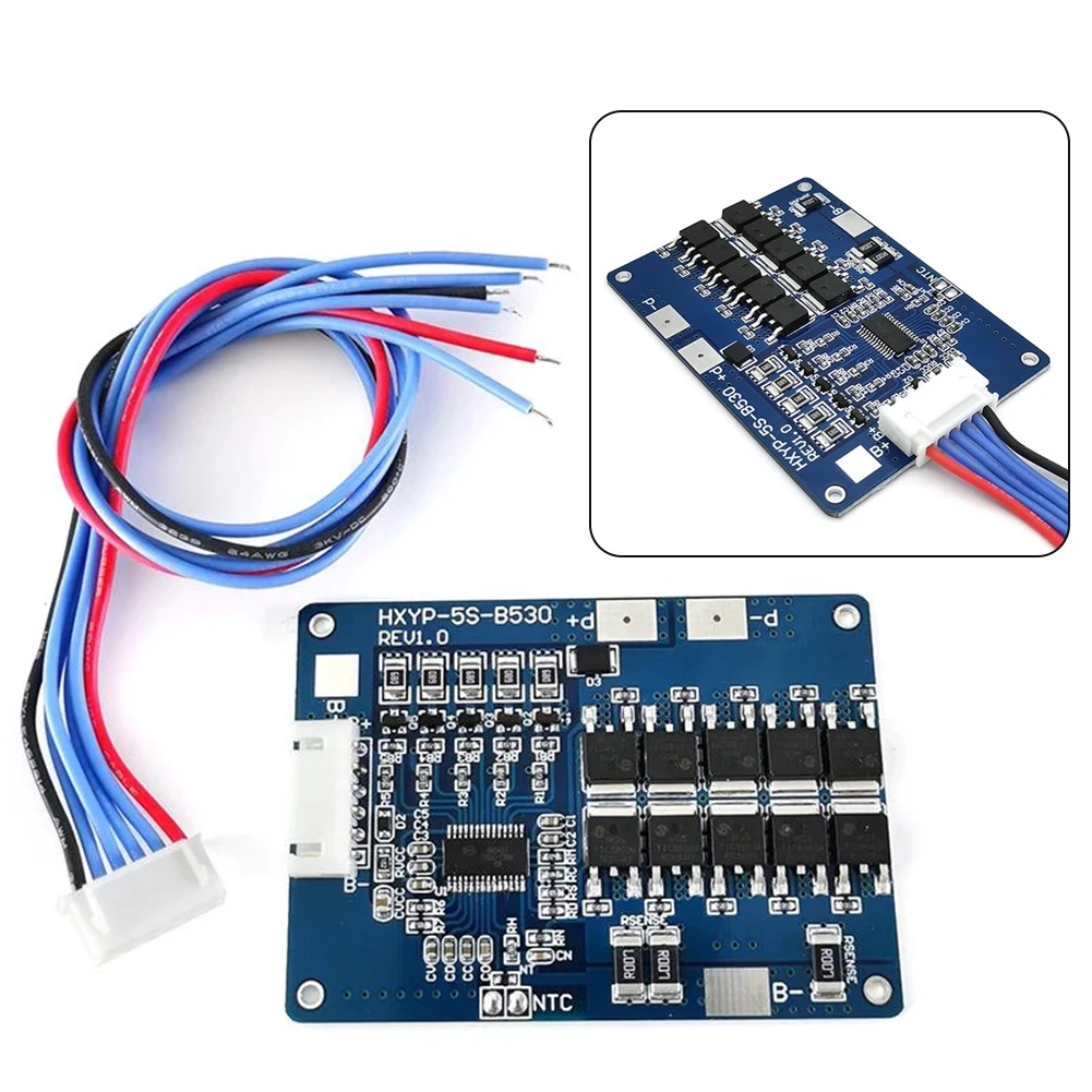 HXYP-5S-B5305S18V21V30A Battery Charging Protection Board Lithium Battery Pack Protection Circuit BMS Module Power Tool
HXYP-5S-B5305S18V21V30A Battery Charging Protection Board Lithium Battery Pack Protection Circuit BMS Module Power Tool
