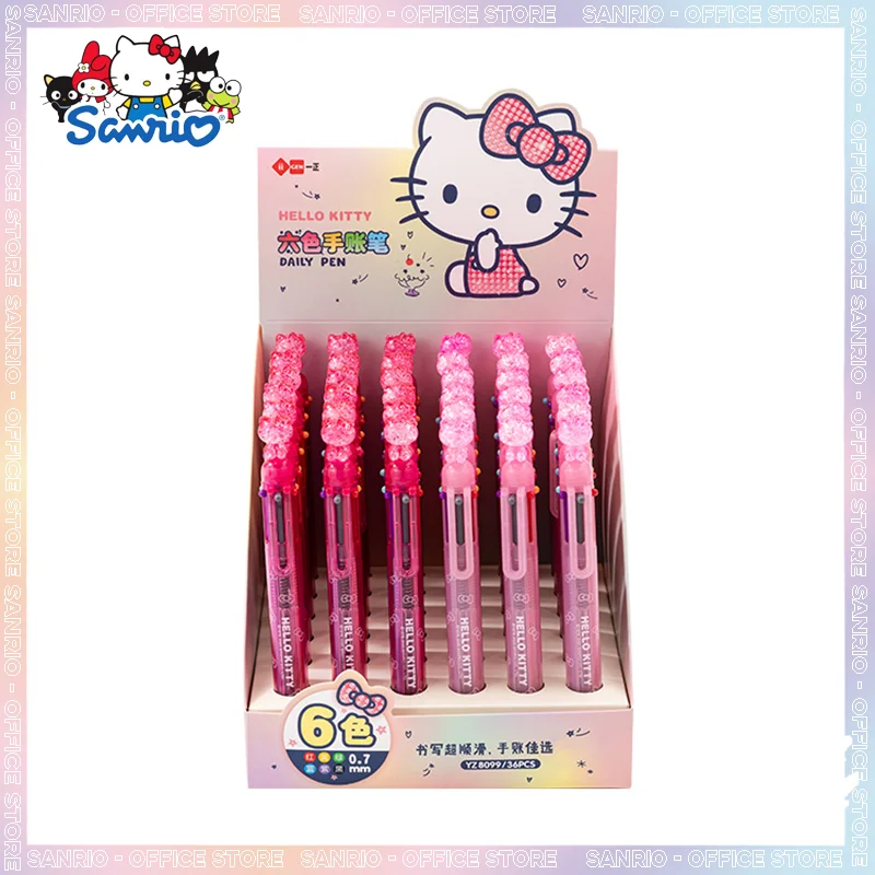 Iigen Sanrio Stationery Cartoon Hello Kitty Six Color Gel Pen Creative Students Writing Pen 6 Colorful Ball Pen 36pcs Wholesale
Iigen Sanrio Stationery Cartoon Hello Kitty Six Color Gel Pen Creative Students Writing Pen 6 Colorful Ball Pen 36pcs Wholesale