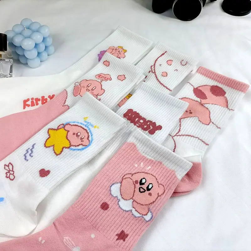 Носки аниме Kirbys, милые Мультяшные Гольфы с длинным рукавом, спортивные носки для студентов, мягкие осенне-зимние носки из чистого хлопка, подарки для девочек, 3/5 шт.
Носки аниме Kirbys, милые Мультяшные Гольфы с длинным рукавом, спортивные носки для студентов, мягкие осенне-зимние носки из чистого хлопка, подарки для девочек, 3/5 шт.