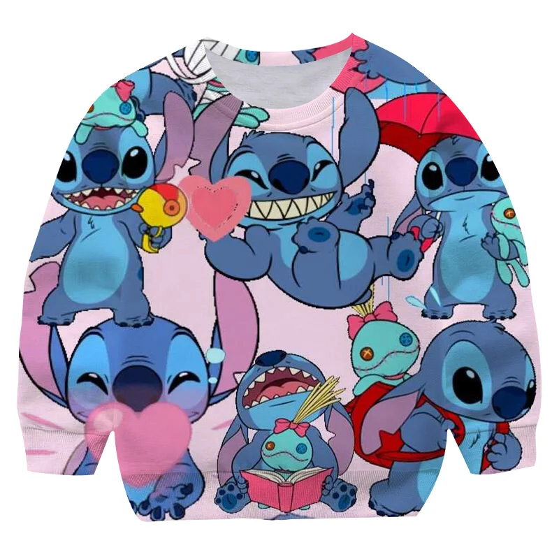 Disney Series Stitch Anime Cartoon Print Hoodies Children's Oversized Sweatshirts Boys Girls Harajuku Pullovers Kids Streetwear
Disney Series Stitch Anime Cartoon Print Hoodies Children's Oversized Sweatshirts Boys Girls Harajuku Pullovers Kids Streetwear