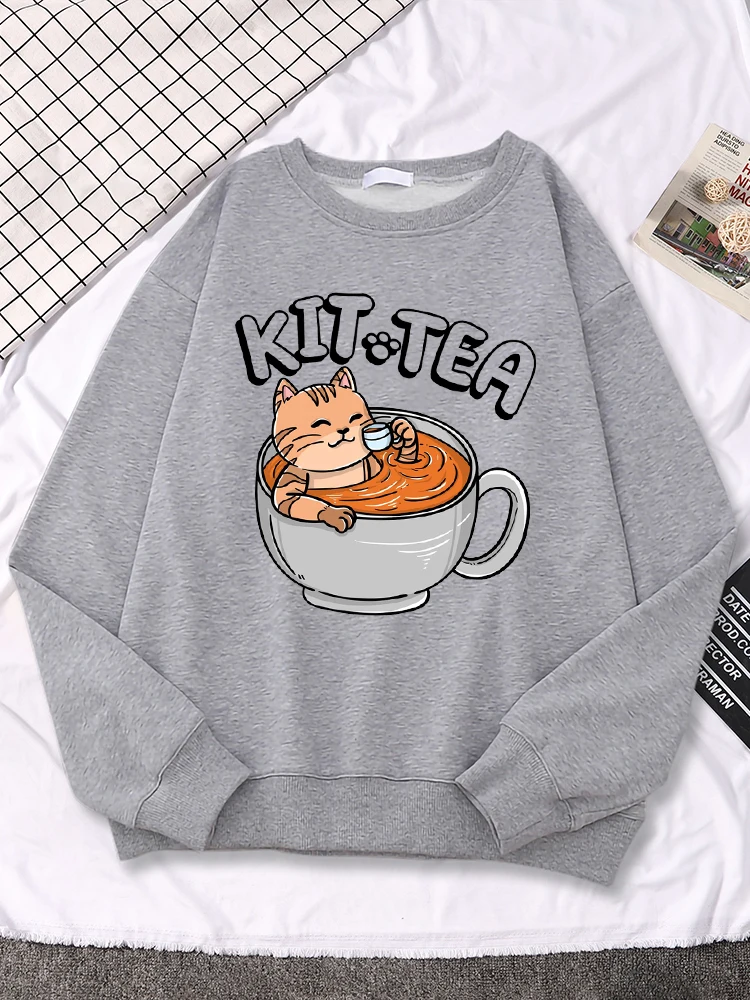 Kit Tea Cat In Cup Of Tea Prints Womens Hoodies Casual Warm Fleece Pullover Harajuku Oversize Sweatshirt Fashion Female Clothing
Kit Tea Cat In Cup Of Tea Prints Womens Hoodies Casual Warm Fleece Pullover Harajuku Oversize Sweatshirt Fashion Female Clothing