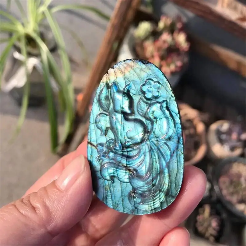 Натуральный лабрадорит, резные подвески лисицы, украшения для женщин и мужчин, можно использовать в качестве украшения дома
Натуральный лабрадорит, резные подвески лисицы, украшения для женщин и мужчин, можно использовать в качестве украшения дома