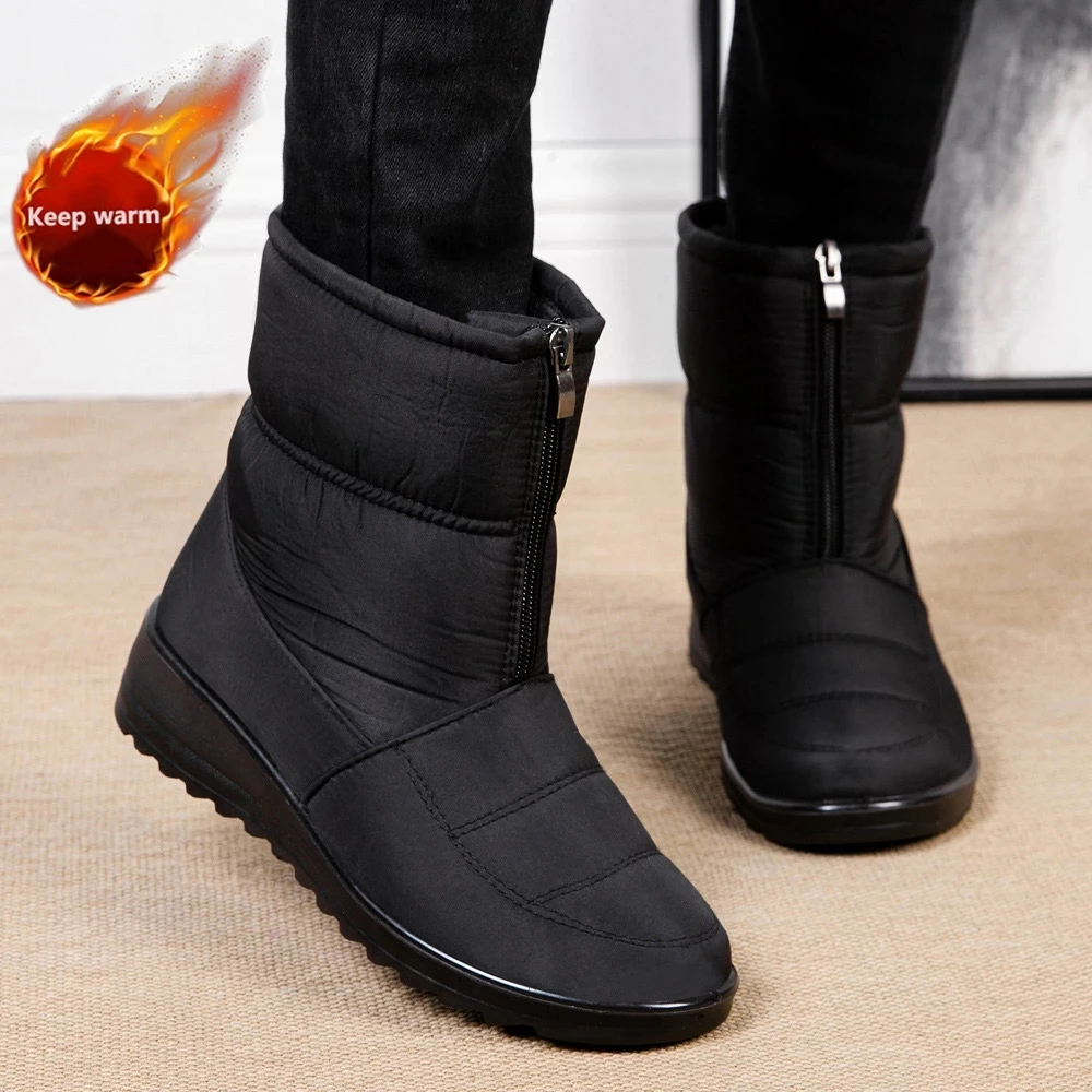 Women Winter Boots Waterproof 2022 New Round Toe Ankle Boots Woman Shoes Warm Plush Hook&loop No-slip Ladies Boot
Women Winter Boots Waterproof 2022 New Round Toe Ankle Boots Woman Shoes Warm Plush Hook&loop No-slip Ladies Boot