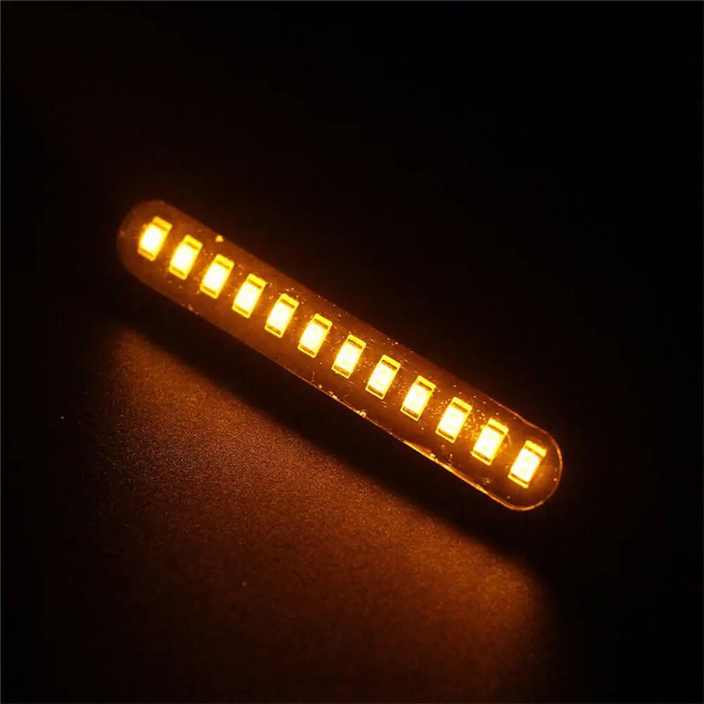 Turn Light Motorcycle Universal 12 LED 6W Amber DC 12V Flowing Water License Plate Light Bar For Electric Motorcycles
Turn Light Motorcycle Universal 12 LED 6W Amber DC 12V Flowing Water License Plate Light Bar For Electric Motorcycles