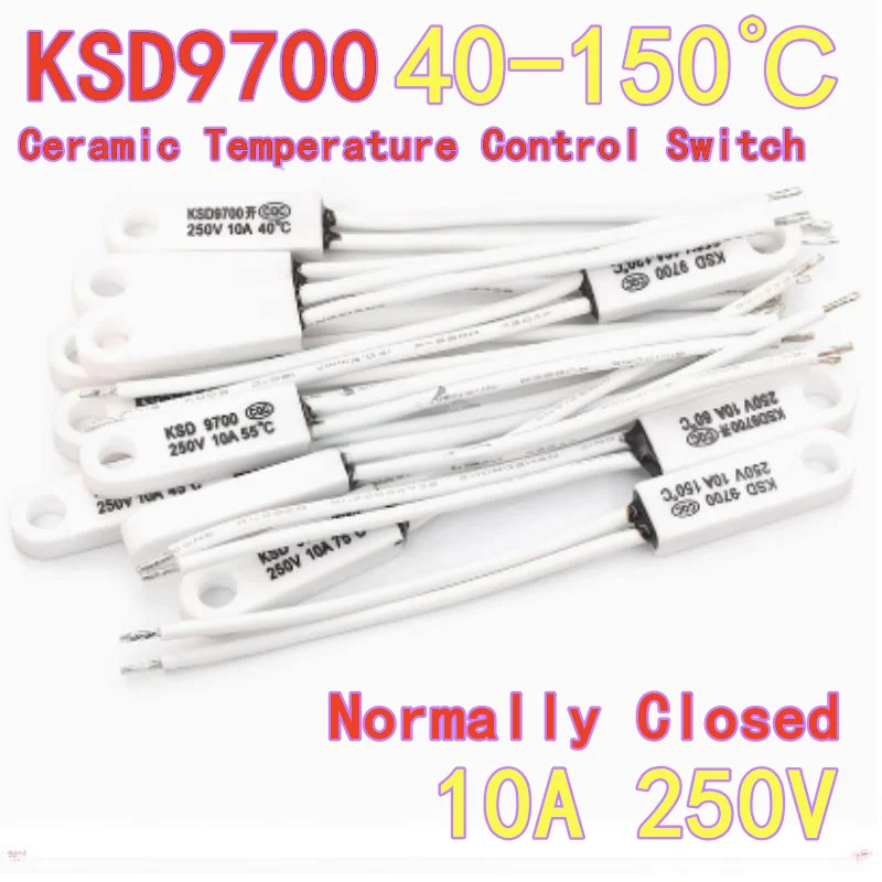 5 шт. Термостат KSD9700 керамический
5 шт. Термостат KSD9700 керамический