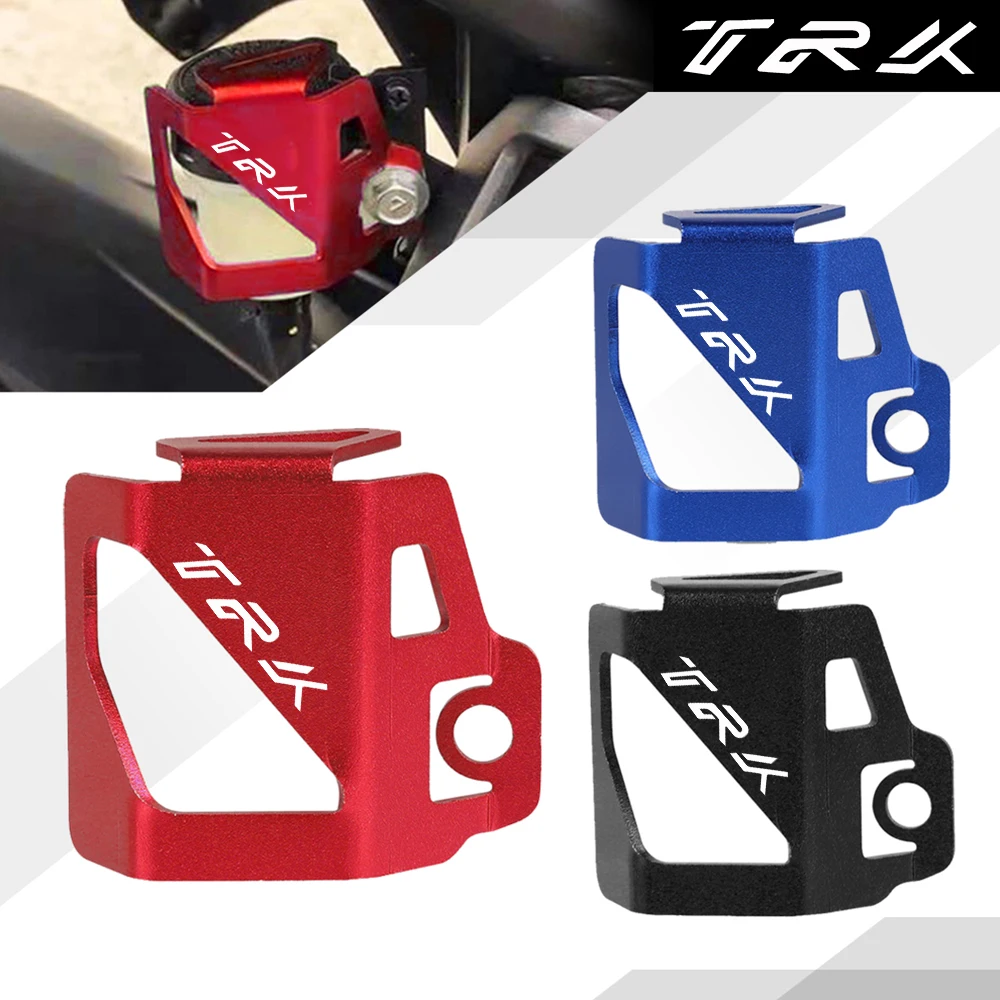 TRK Logo Motorcycle Accessories Rear Brake Fuel Tank Fluid Reservoir Guard Cover Protector CNC Aluminum For Benelli TRK 502 502X
TRK Logo Motorcycle Accessories Rear Brake Fuel Tank Fluid Reservoir Guard Cover Protector CNC Aluminum For Benelli TRK 502 502X