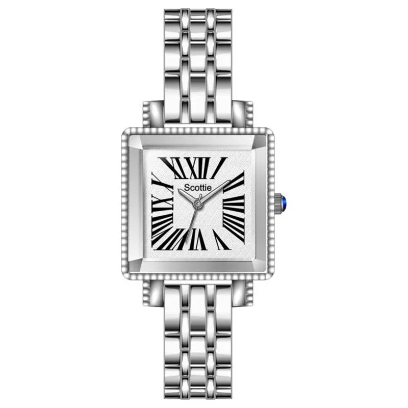 Коллекция 2023 года, модные кварцевые часы в стиле Скотти, женские часы с кожаным ремешком из нержавеющей стали, роскошные спортивные водонеп... 
Коллекция 2023 года, модные кварцевые часы в стиле Скотти, женские часы с кожаным ремешком из нержавеющей стали, роскошные спортивные водонеп...