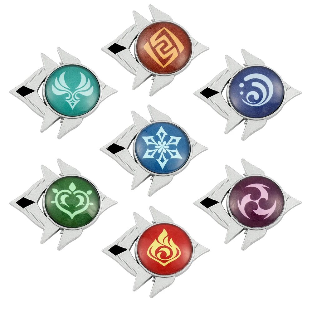Game Genshin Impact Brooch Cosplay Game Props Element Luminous Badge Brooch Fashion Jewelry Clothing Backpack Decoration Gifts
Game Genshin Impact Brooch Cosplay Game Props Element Luminous Badge Brooch Fashion Jewelry Clothing Backpack Decoration Gifts