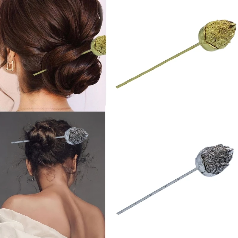 Резные заколки для волос в виде бутона лотоса, нежная палочка для волос, блестящий шиньон в экзотическом стиле для женщин и для
Резные заколки для волос в виде бутона лотоса, нежная палочка для волос, блестящий шиньон в экзотическом стиле для женщин и для
