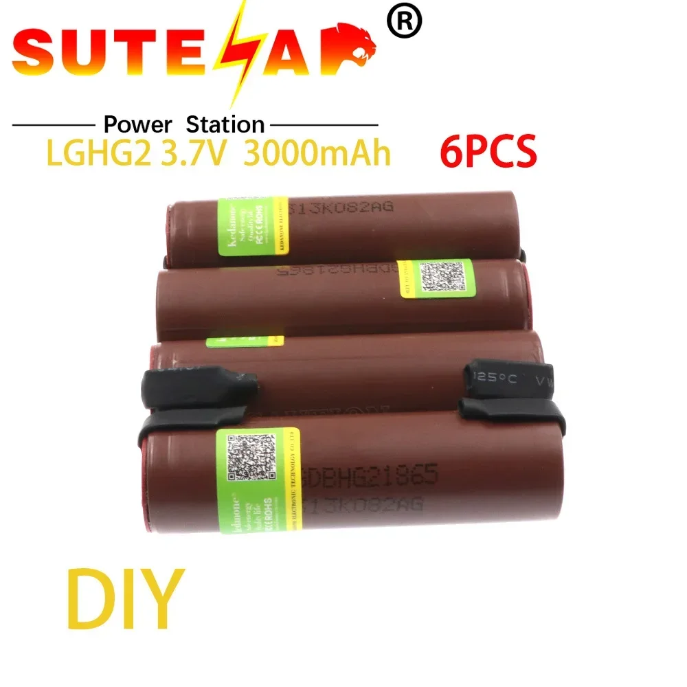 100%Original for LG Hg2 18650 3000 mAh electronic cigarette high discharge rechargeable battery, 30A high current + DIY nickel
100%Original for LG Hg2 18650 3000 mAh electronic cigarette high discharge rechargeable battery, 30A high current + DIY nickel