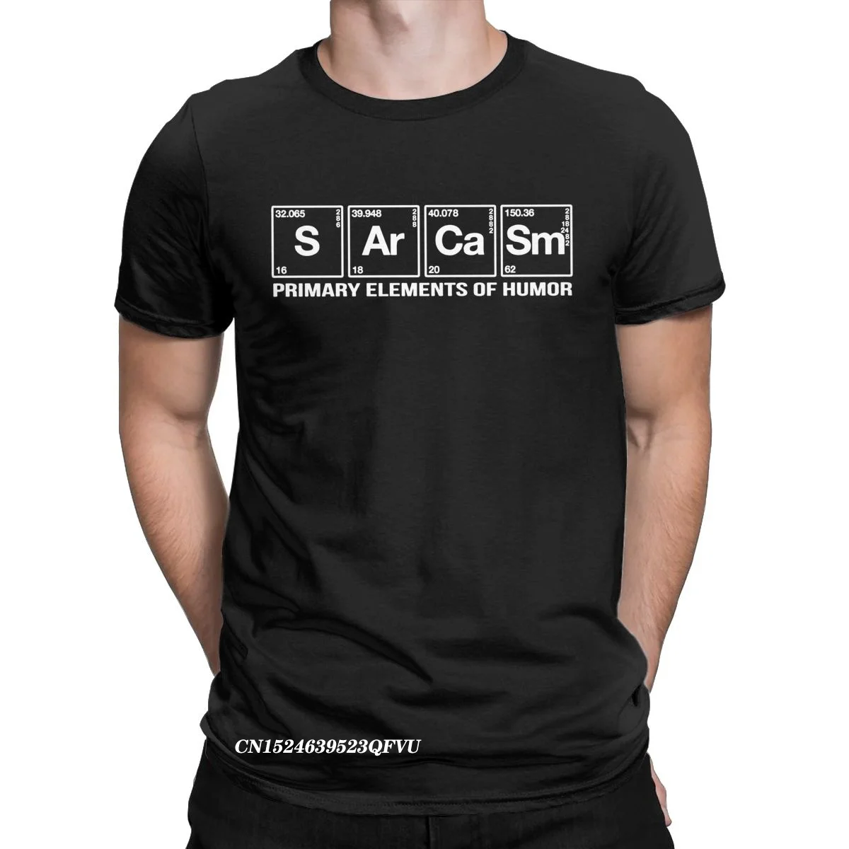 Men's Sarcasm Primary Elements Of Humor Tops T Shirts Periodic Table Pure Cotton Clothes Creative Harajuku Tees Original T-Shirt 
Men's Sarcasm Primary Elements Of Humor Tops T Shirts Periodic Table Pure Cotton Clothes Creative Harajuku Tees Original T-Shirt