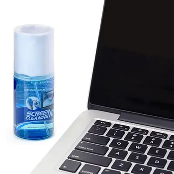 200ML Laptop Screen Cleaner Spray With Microfiber Cloth Electronic Screens Cleaning Agent For TV Phones Monitors Laptops Tablets