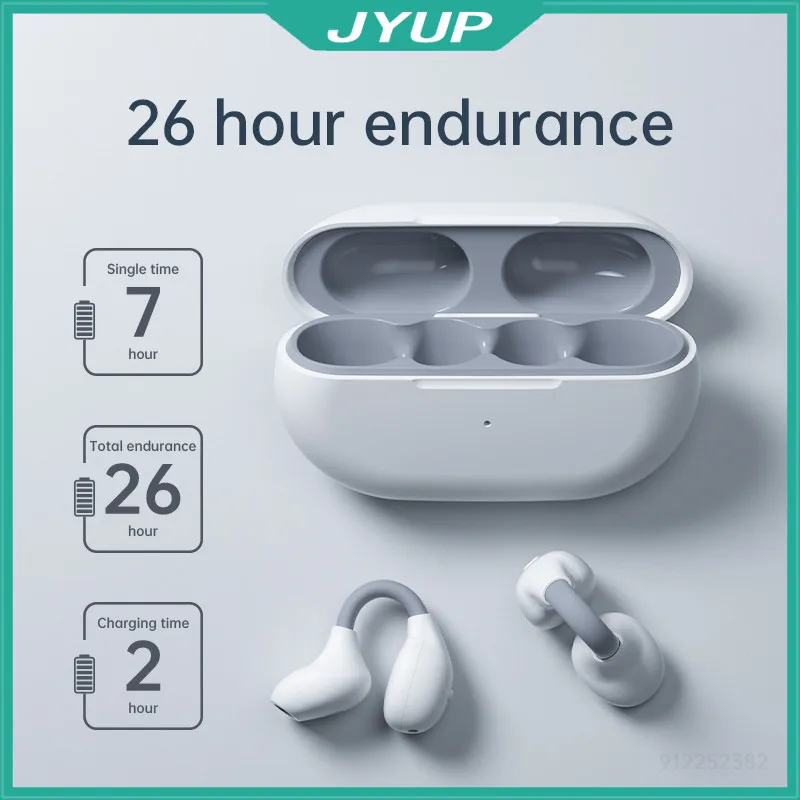 2023 Sport Wireless earbuds HIFI Surround Subwoofer Bluetooth 5.3 TWS Earphones Ear-Clip Comfortable Bone Conduction headset
2023 Sport Wireless earbuds HIFI Surround Subwoofer Bluetooth 5.3 TWS Earphones Ear-Clip Comfortable Bone Conduction headset