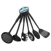 6pcs Spatula Spoon Cooking Utensil Set Easy Clean Turner For Nonstick Cookware Heat Resistant Kitchen Tools Spaghetti Server