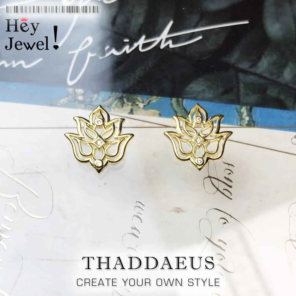 Lotus Flower Stud Earring,Europe Style Glod Color Fashion Good Jewerly For Women,2018 Gift In 925 Sterling Silver,Super Deals
Lotus Flower Stud Earring,Europe Style Glod Color Fashion Good Jewerly For Women,2018 Gift In 925 Sterling Silver,Super Deals