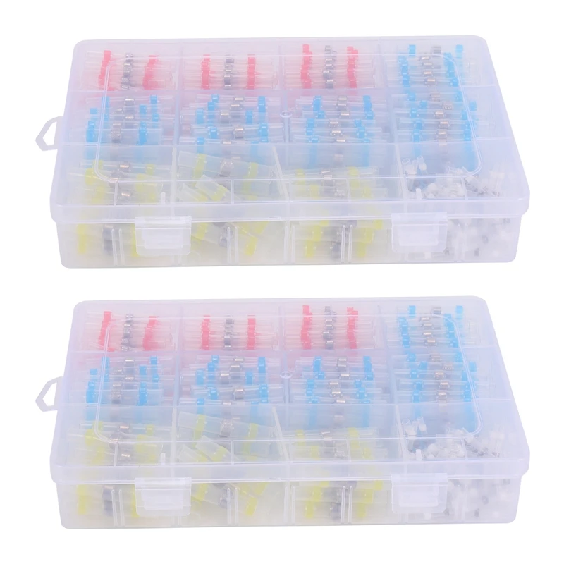 800PCS Solder Seal Wire For Connectors Heat Shrink Solder Butt For Connectors - Solder For Connector Kit
800PCS Solder Seal Wire For Connectors Heat Shrink Solder Butt For Connectors - Solder For Connector Kit