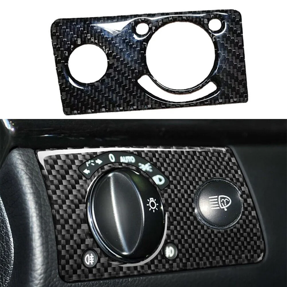Real Carbon Fiber Headlight Switch Knob Panel Cover Trim For E-class W211 03-09 Headlight Switch Knob Sticker Decal
Real Carbon Fiber Headlight Switch Knob Panel Cover Trim For E-class W211 03-09 Headlight Switch Knob Sticker Decal