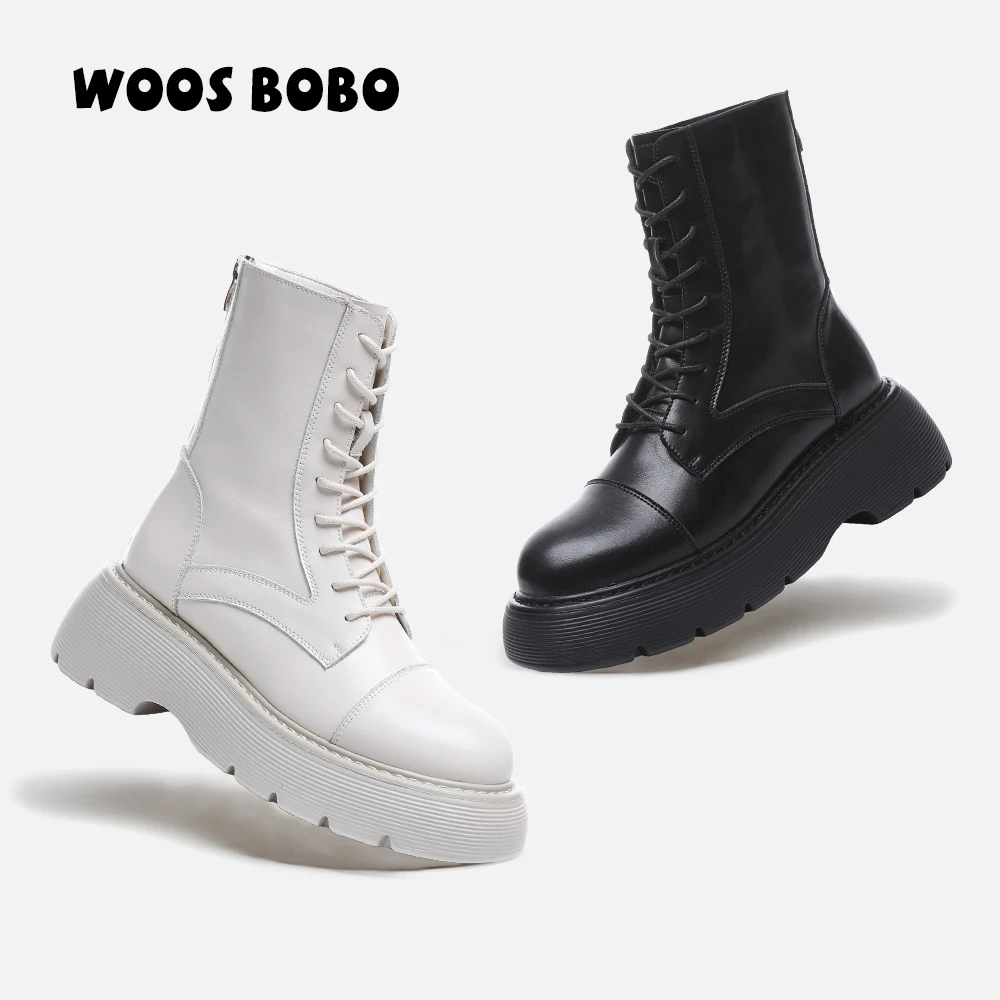 Genuine Leather Women's Ankle Platform Boots Autumn 2022 New Luxury Fashion Punk Martens Female Motorcycle Martins Boots Zipper
Genuine Leather Women's Ankle Platform Boots Autumn 2022 New Luxury Fashion Punk Martens Female Motorcycle Martins Boots Zipper
